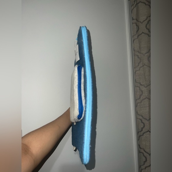 American Eagle Outfitters Laptop Sleeve case w small Pouch. denim style laptop - Picture 12 of 13